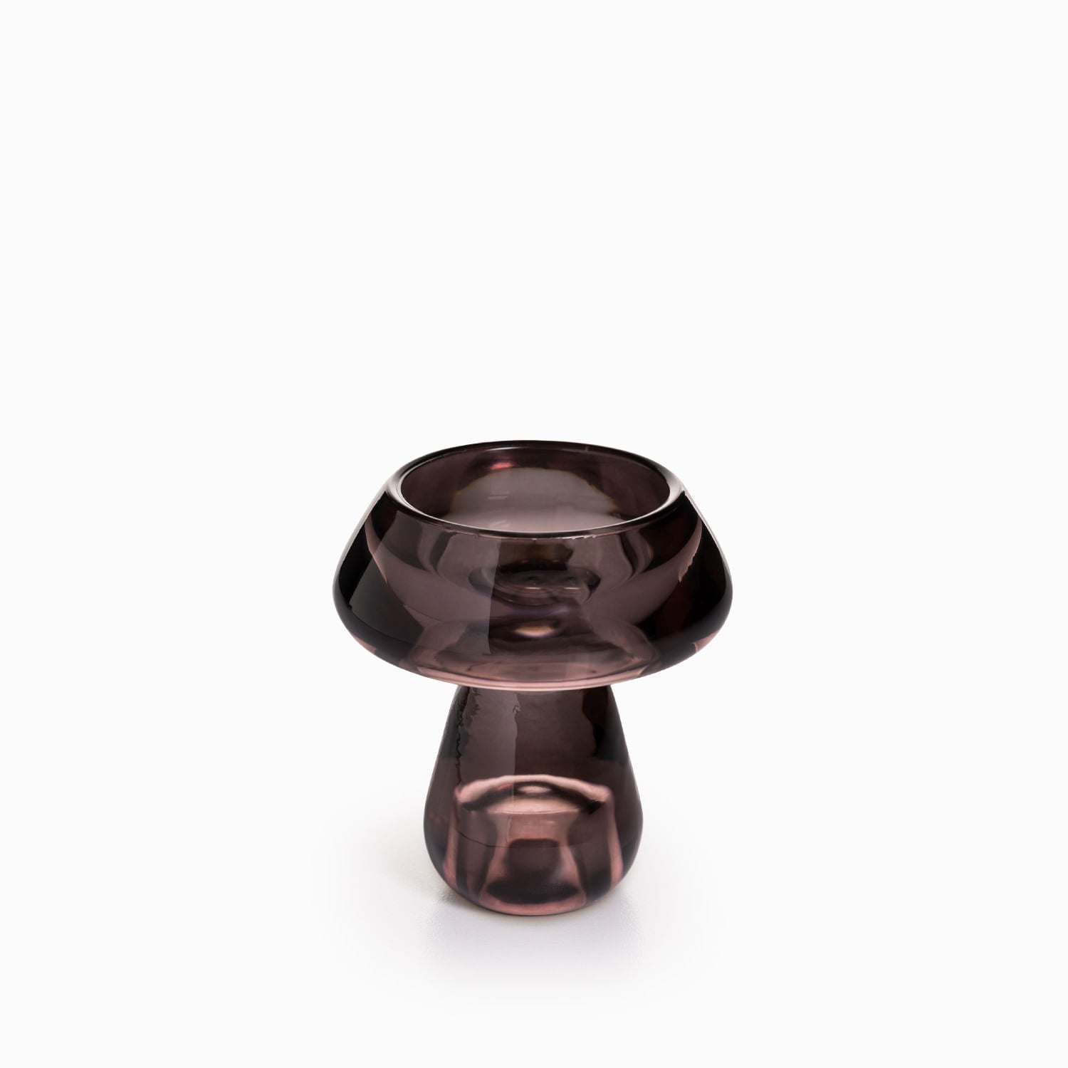 Candelabro hongo café 9cm
