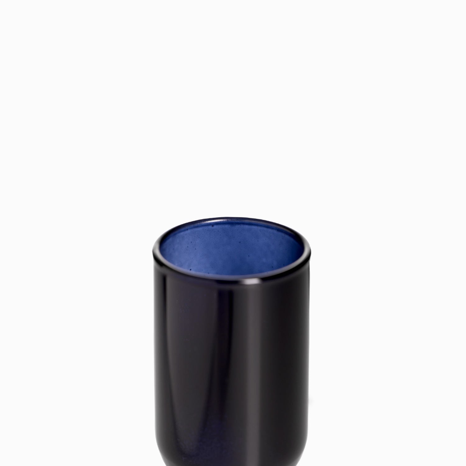 Candelabro contraste negro 18cm