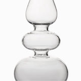 Candelabro contraste negro 18cm
