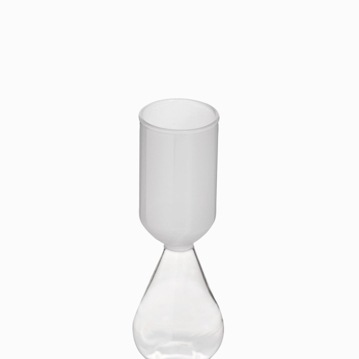 Candelabro contraste blanco 23cm