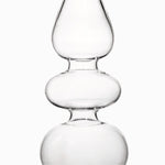 Candelabro contraste blanco 23cm