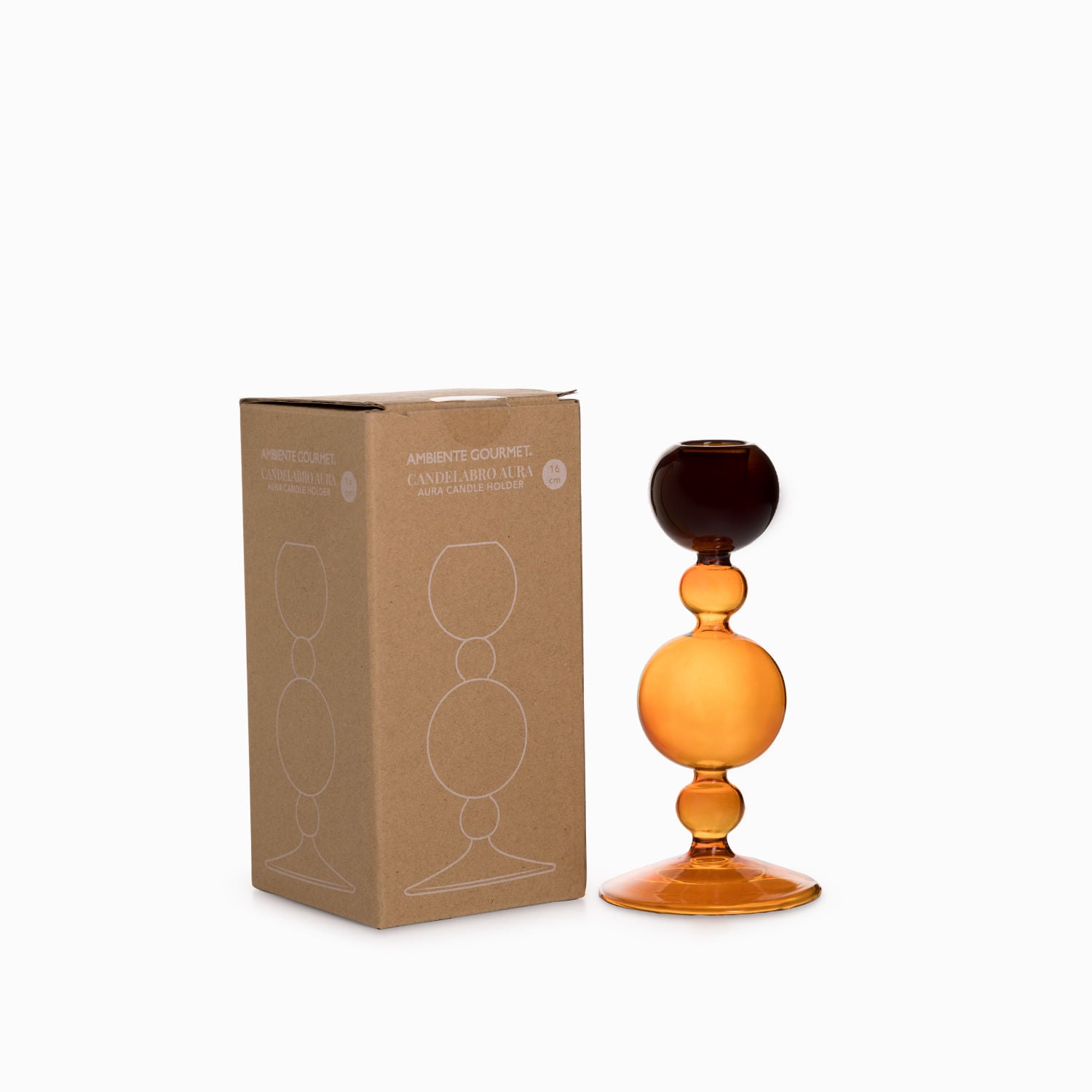 Candelabro Aura 16cm