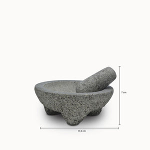 Mortero Mexicano 17 cm-3-AMBIENTE GOURMET MÉXICO