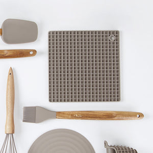 Portacalientes cuadrado gris-3-AMBIENTE GOURMET MÉXICO