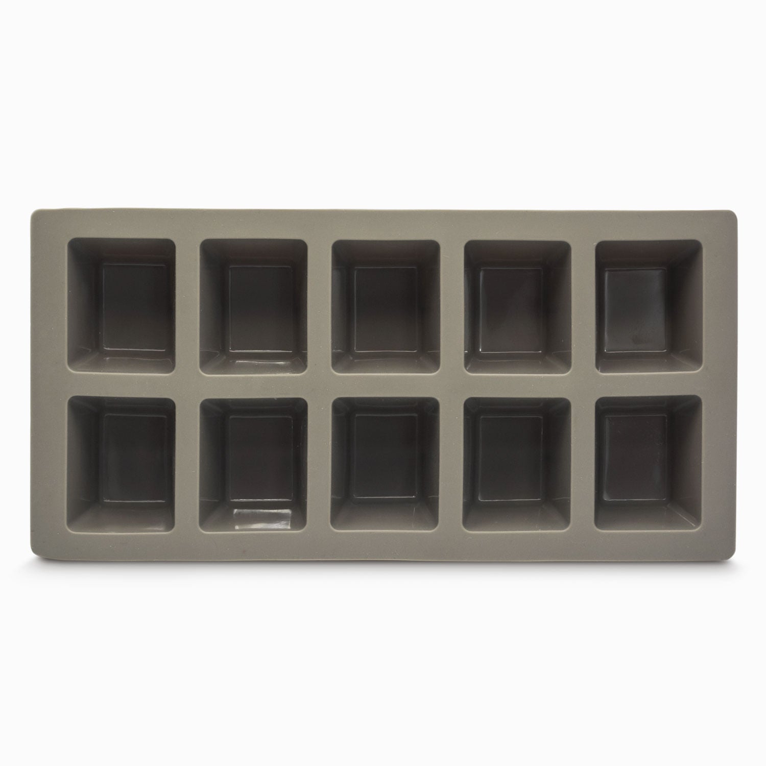 Cubeta hielo en silicona gris-2-AMBIENTE GOURMET MÉXICO