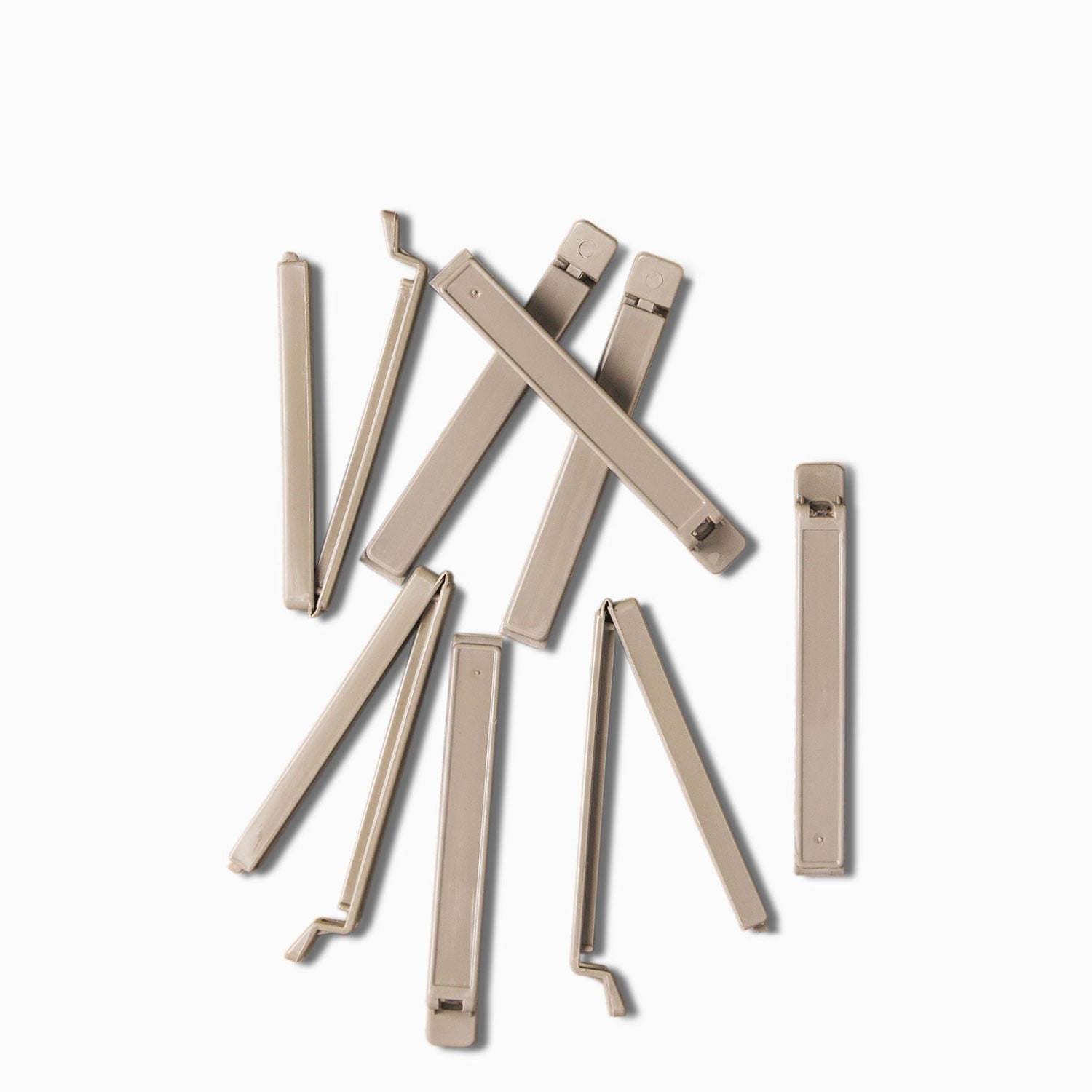 Clip grises para bolsas set x8-1-AMBIENTE GOURMET MÉXICO