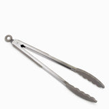 Pinza acero inoxidable y silicona 30 cm