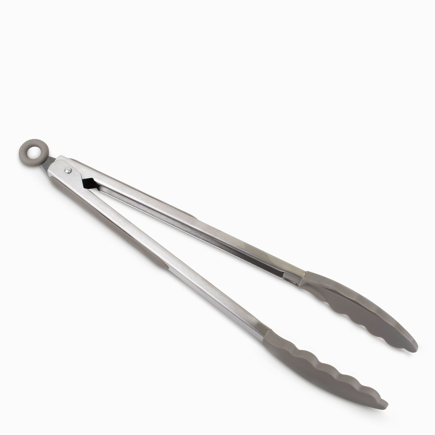 Pinza acero inoxidable y silicona 30 cm-1-AMBIENTE GOURMET MÉXICO