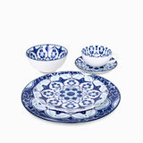 Plato principal flor indigo 27 cm-9-AMBIENTE GOURMET MÉXICO