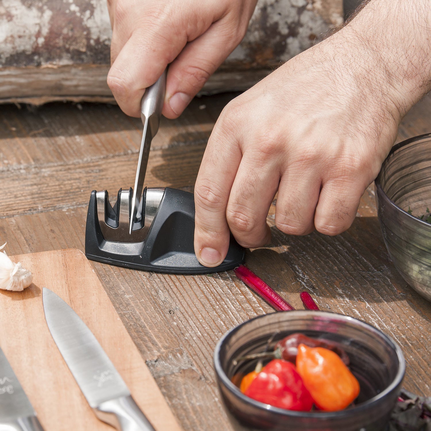 Afilador negro - Ambiente Gourmet México