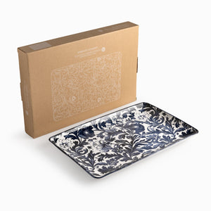 Bandeja jardín índigo 36x24cm - Ambiente Gourmet México