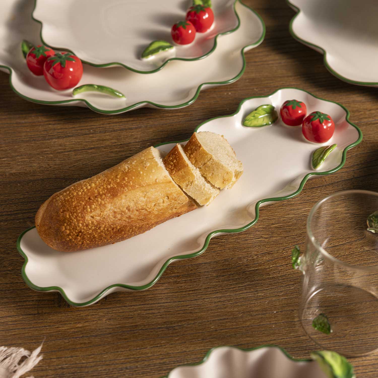 Bandeja Tomatella 36x13cm - Ambiente Gourmet México