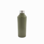 Botella doble pared en acero verde oscuro