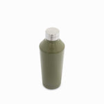 Botella doble pared en acero verde oscuro