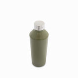 Botella doble pared en acero verde oscuro
