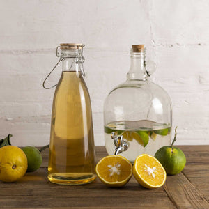 Botella Tapa Madera 1000Ml