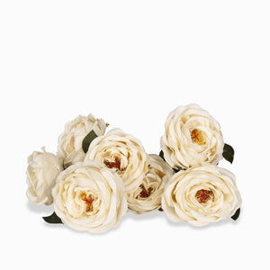 Bouquet Rosas crema - Ambiente Gourmet México