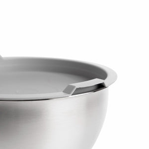 Bowl Acero Inoxidable Tapa Y Base Silicona 10.5X18Cm - Ambiente Gourmet México