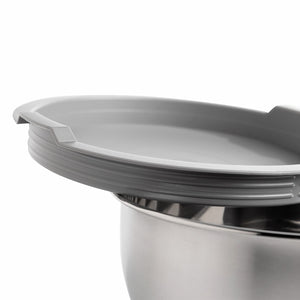 Bowl Acero Inoxidable Tapa Y Base Silicona 10.5X18Cm - Ambiente Gourmet México