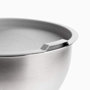 Bowl Acero Inoxidable Tapa Y Base Silicona 12.5X22Cm - Ambiente Gourmet México