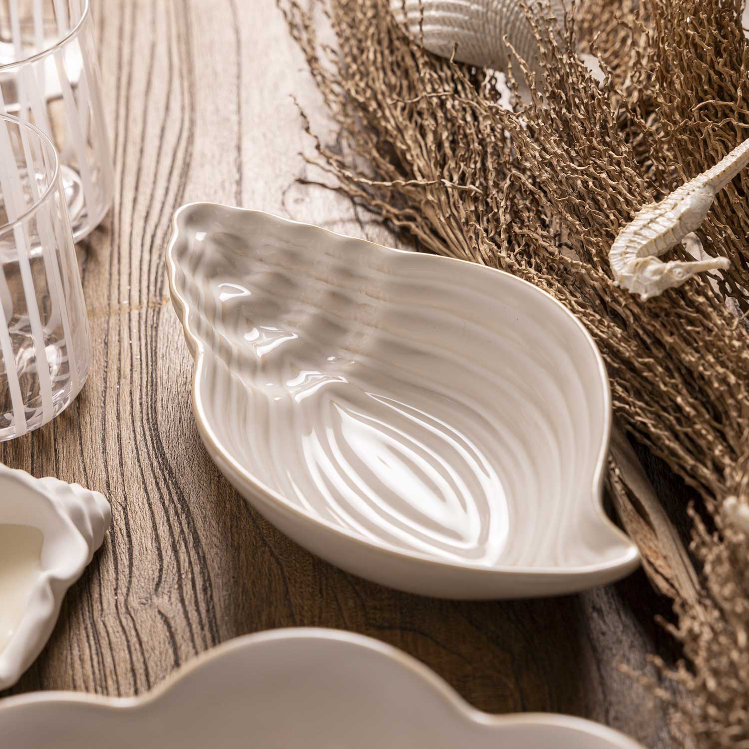 Bowl Caracol Costa Serena 24X12Cm - Ambiente Gourmet México