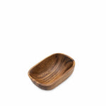 Bowl rectangular en acacia 15cm