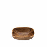 Bowl rectangular en acacia 15cm