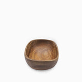 Bowl rectangular en acacia 20cm
