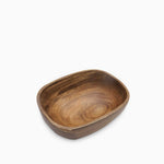 Bowl rectangular en acacia 20cm