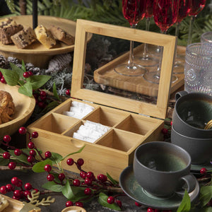 Caja para te en bambu - Ambiente Gourmet México