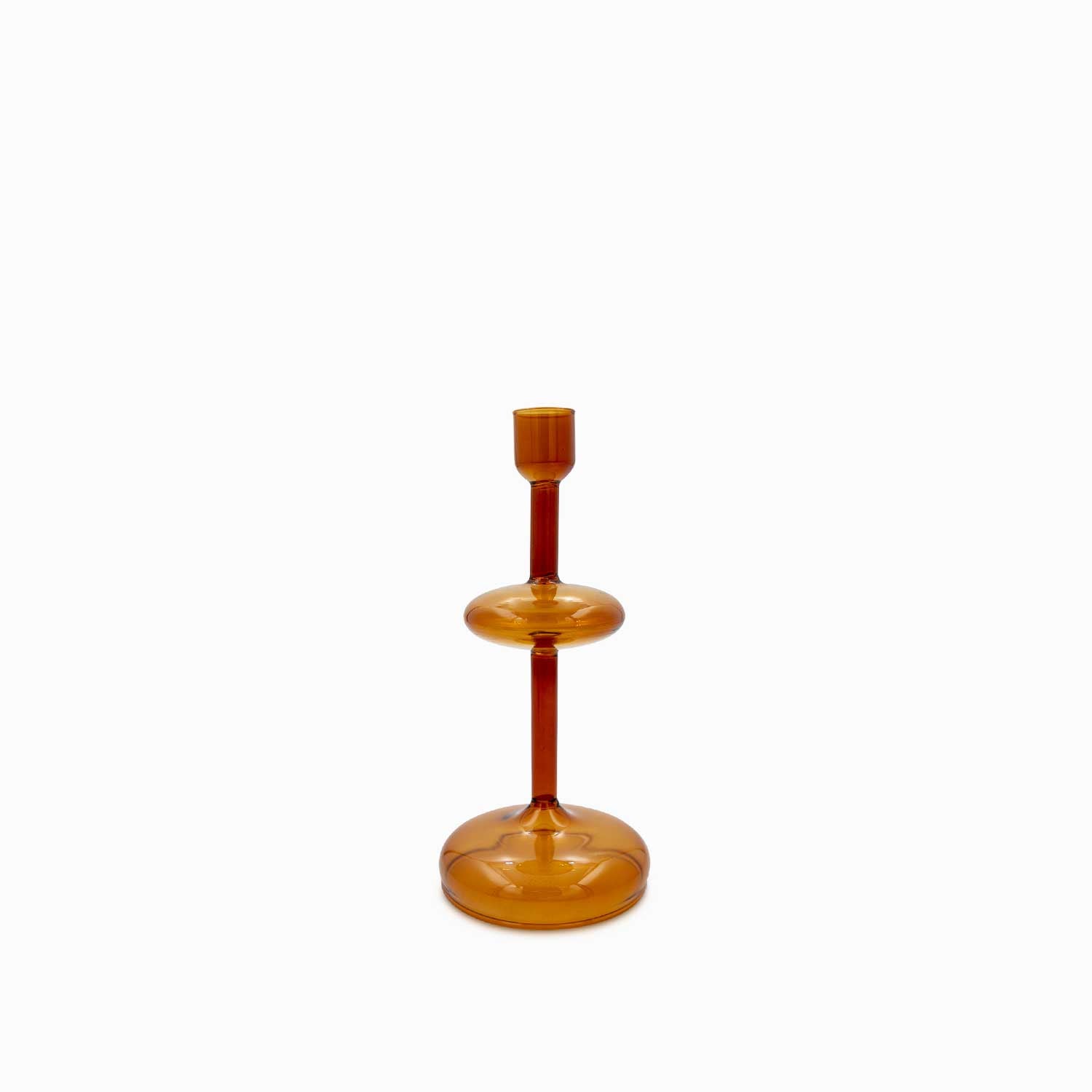 Candelabro Akri ambar pequeño