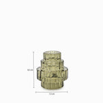 Candelabro Lega oliva