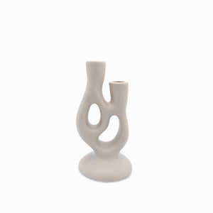 Candelabro moai gris