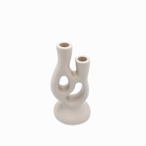 Candelabro moai gris