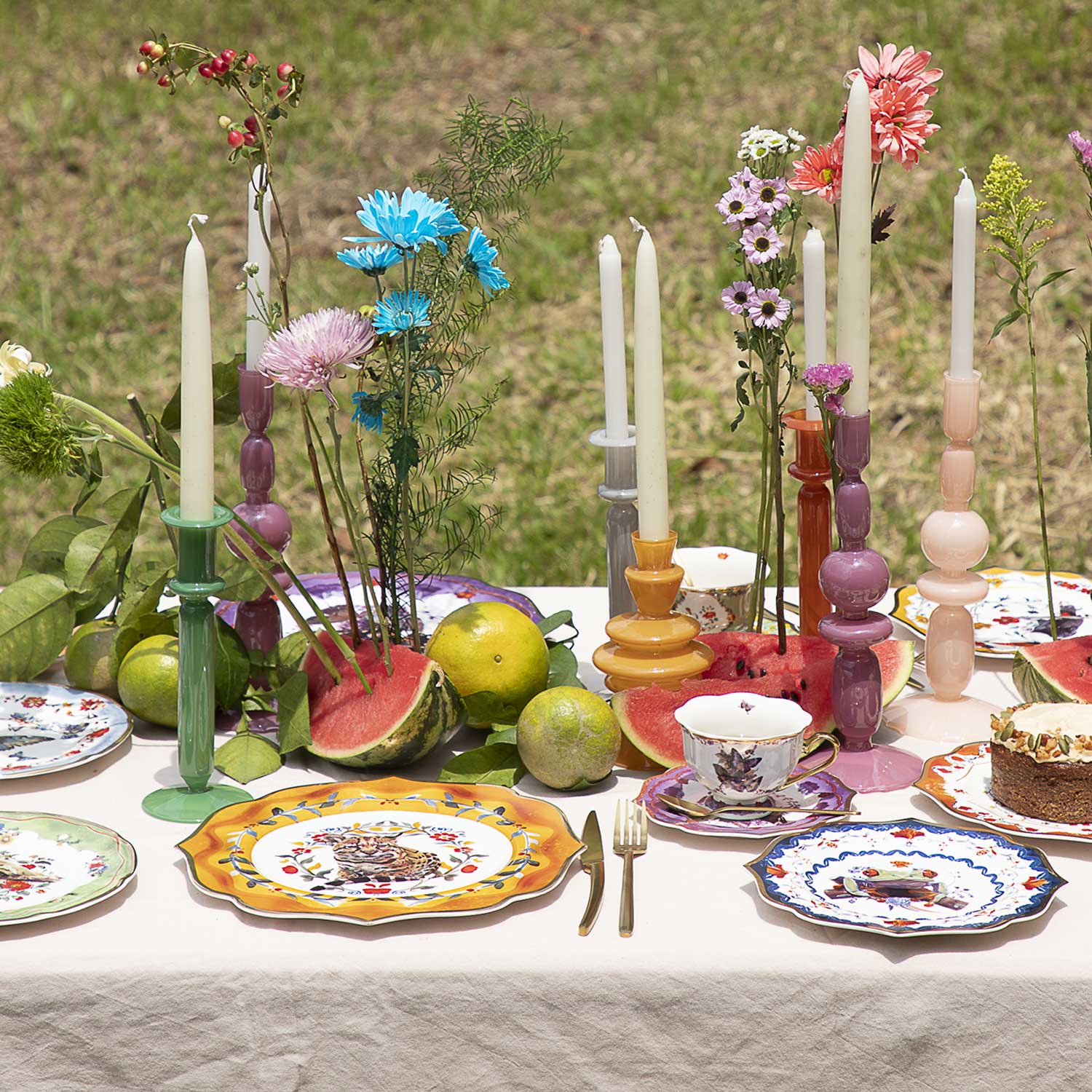 Candelabro Nova jade - Ambiente Gourmet México