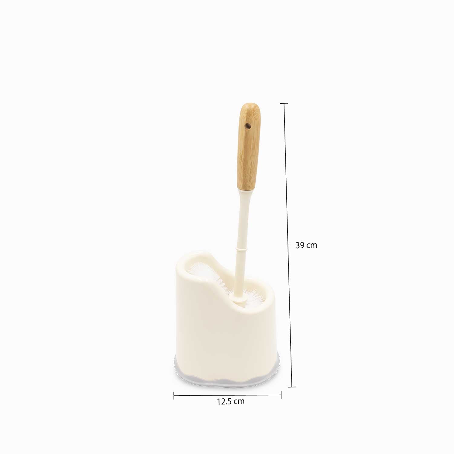 Cepillo para baño mango en bambú con base