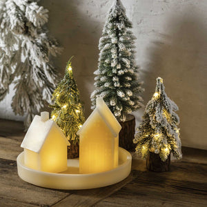 Charola decorativa en cera 22cm - Ambiente Gourmet México