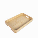 Charola en bambu grande 45x30cm