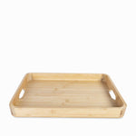Charola en bambu grande 45x30cm