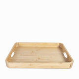 Charola en bambu grande 45x30cm