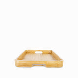 Charola en bambu mediana 38x27.8cm