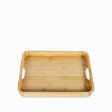 Charola en bambu mediana 38x27.8cm