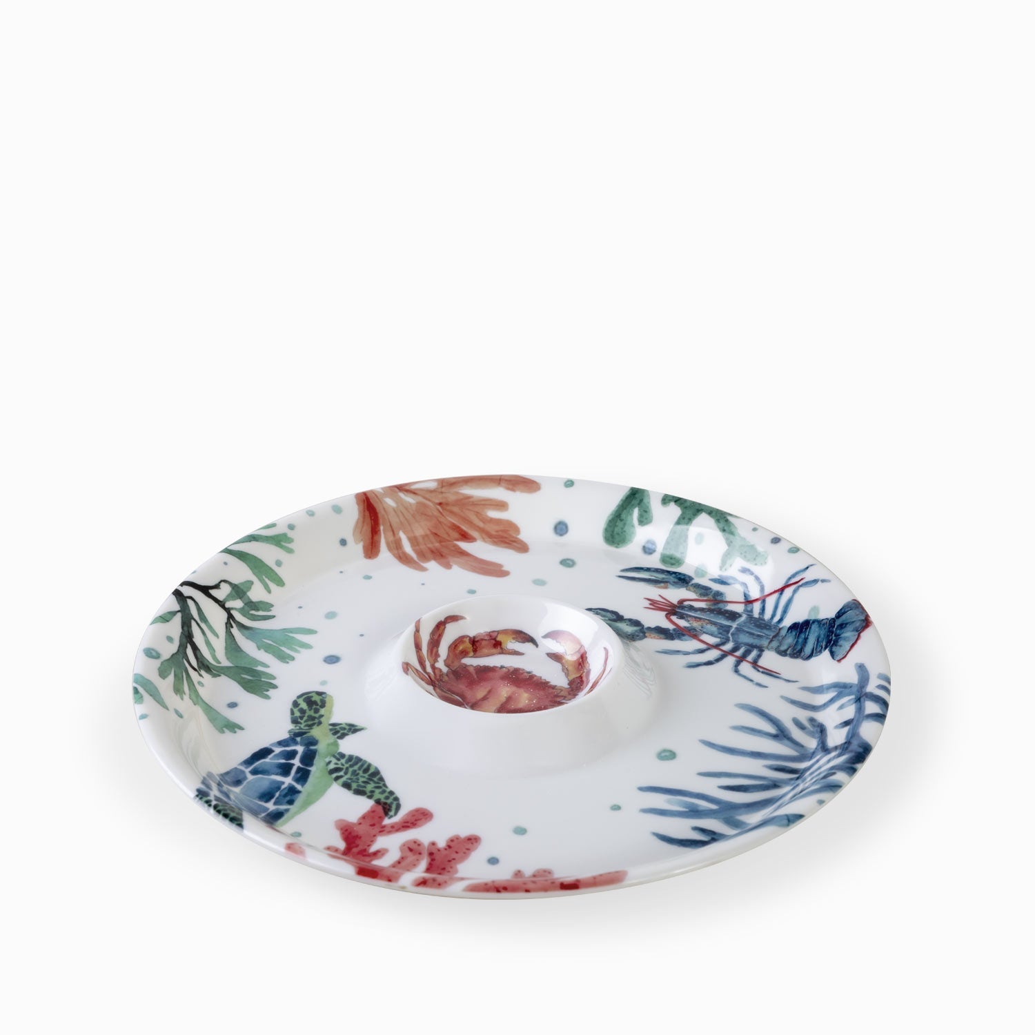 Chip and dip corales 30cm - Ambiente Gourmet México