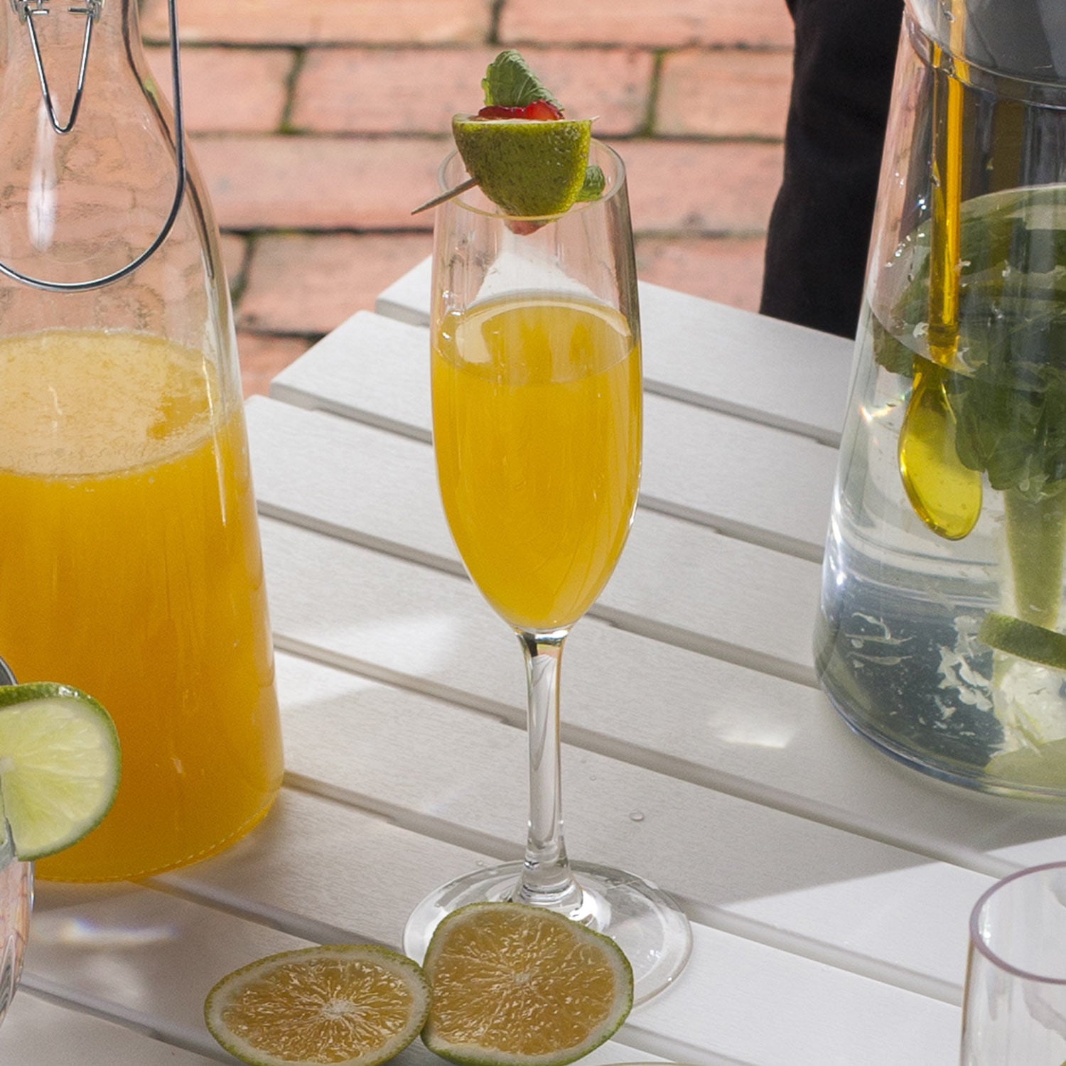 Copa champagne en acrílico - Ambiente Gourmet México