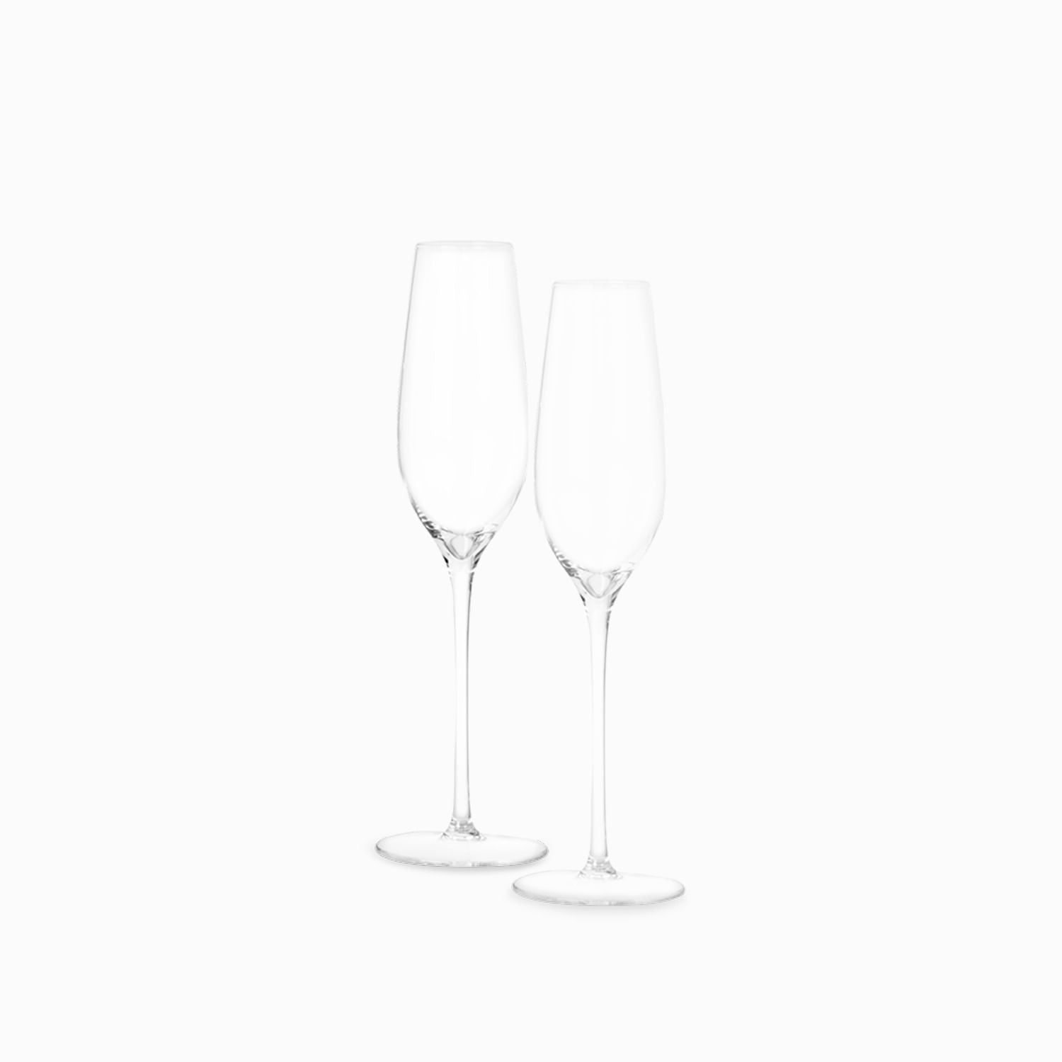 Copa champana en cristal 230 ml setx2 - Ambiente Gourmet México