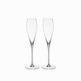 Copa champaña tulipán en cristal 200ml setx2