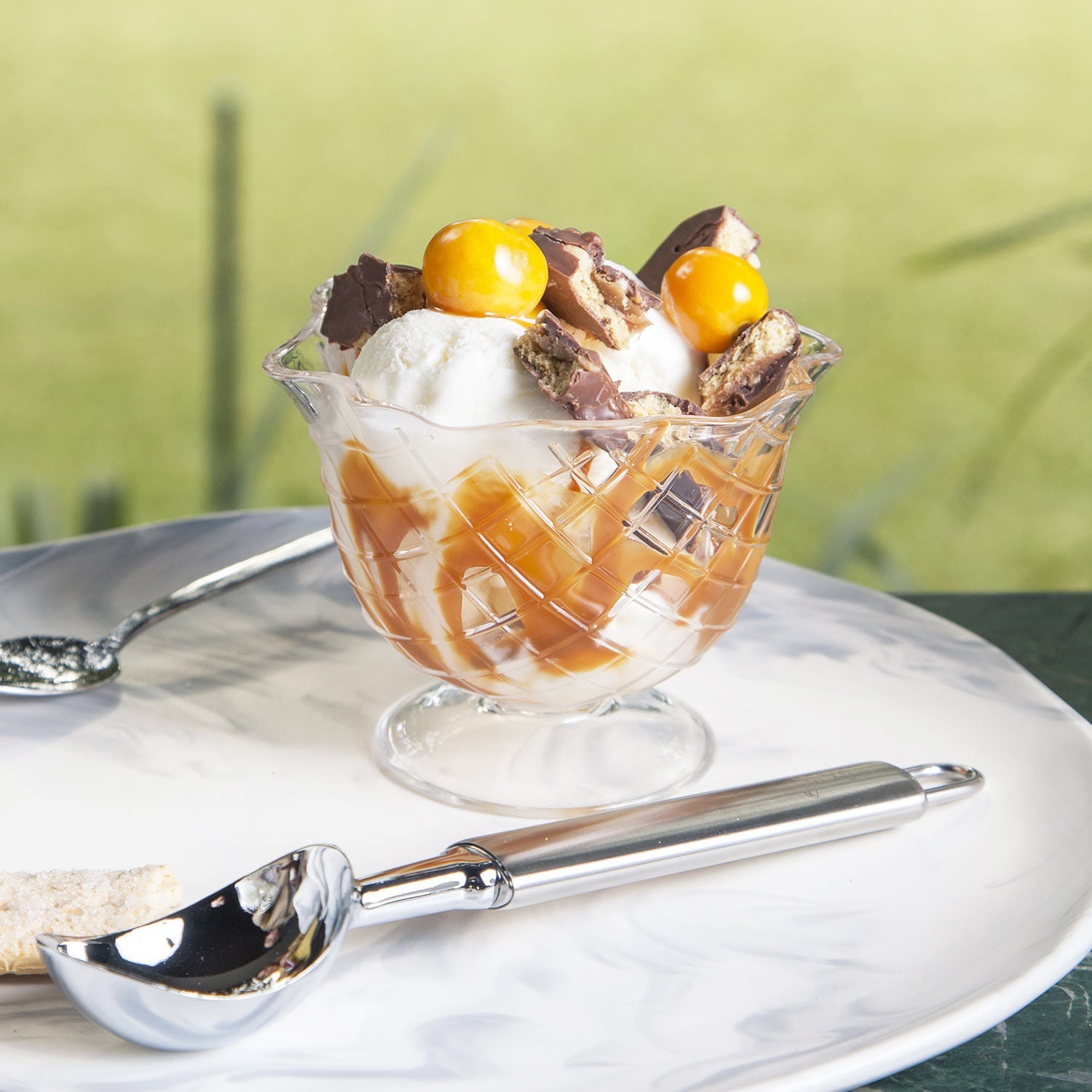 Copa de helado waffle - Ambiente Gourmet México