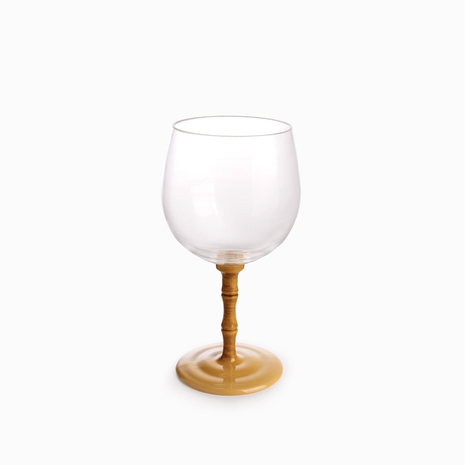 Copa en acrílico bambú 650ml - Ambiente Gourmet México