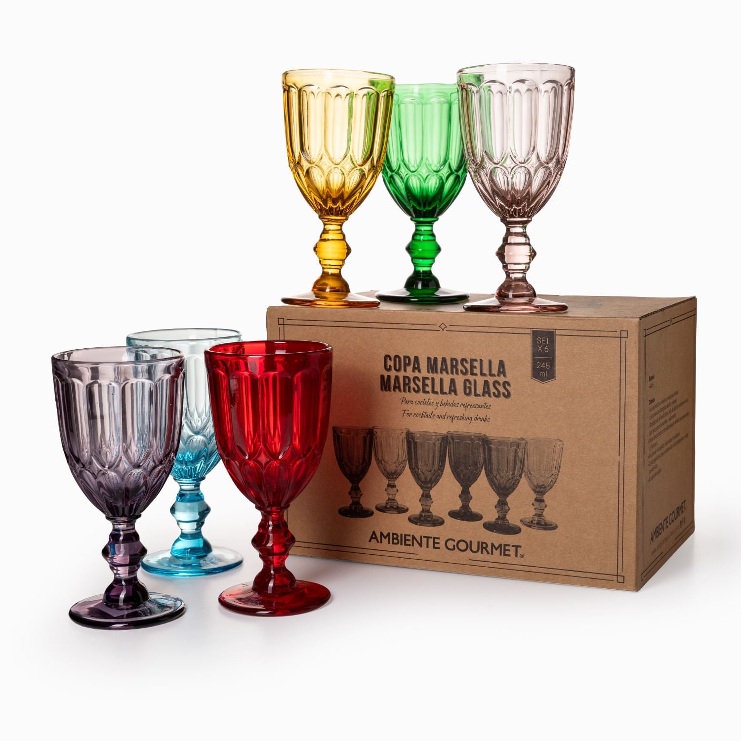 Copa Marsella setx6 - Ambiente Gourmet México