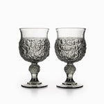 Copa Palermo gris 310ml setx2 - Ambiente Gourmet México